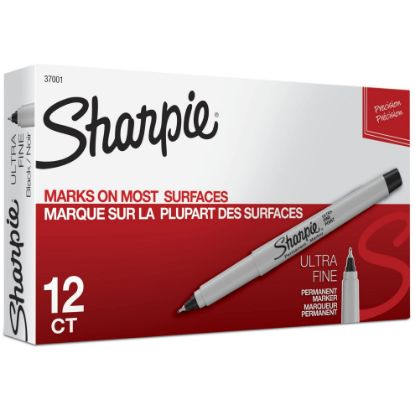 Picture of Sharpie® Sharpie Ultra Fine Blackmarker Part# - 37001