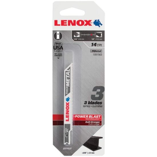 Picture of Lenox® Jig B314U3 3-5/8 X 3/8 X037 X 14 Part# - 1991563