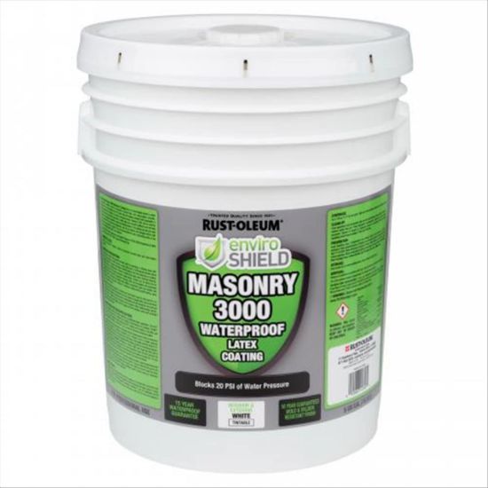 Picture of Enviroshield Masonry Waterproof Latexcoating  White Part# - 334378