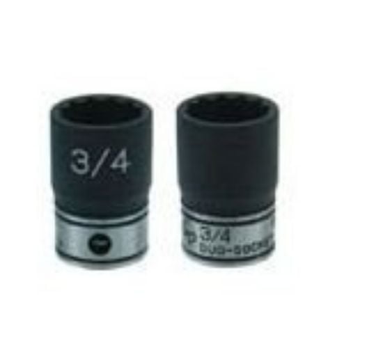 Picture of Grey Pneumatic 3/8" Drive X 20Mm Standard Duo-Socket - 6 Point Part# - 81020M