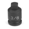 Picture of Grey Pneumatic 1/2" Drive X 1/2" Standard - 8 Point Part# - 2516S