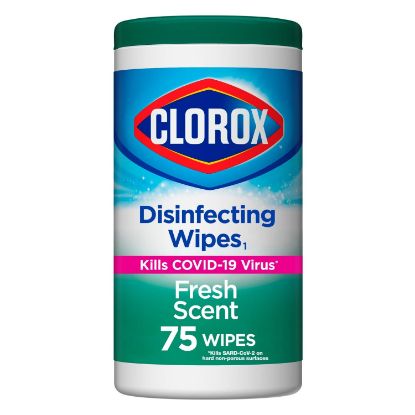 Picture of Clorox® Clo01656 Disinfectant Clorox Wipes Ct/450 Part# - Clo01656