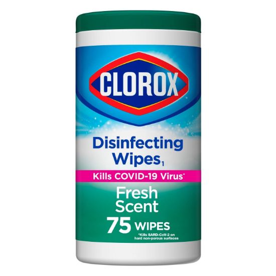 Picture of Clorox® Clo01656 Disinfectant Clorox Wipes Ct/450 Part# - Clo01656