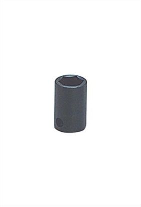 Picture of Wright Tool 6Mm 3/8"Dr 6Pt Std Impact Metric Sock Part# - 38-06Mm