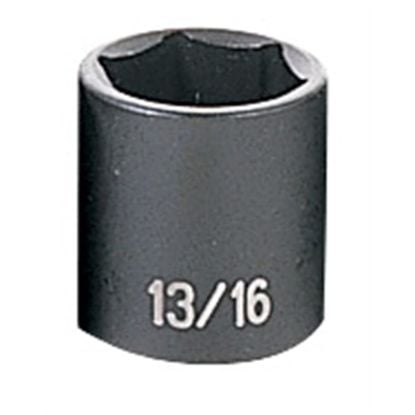 Picture of Grey Pneumatic 3/8" Drive X 13/16" Standard Part# - 1026R