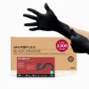 Picture of Microflex® Black Dragon Pf Latex Exam Large Part# - Bd-1003-Pf