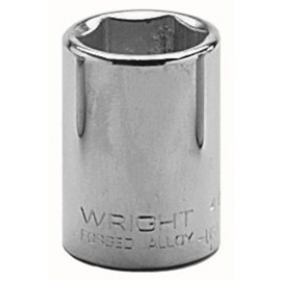 Picture of Wright Tool 11/16" 1/2"Dr 6Pt Std Socket Part# - 4022