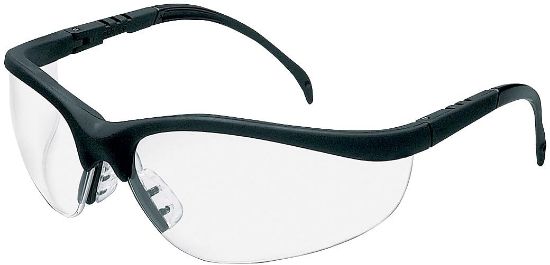 Picture of Mcr Safety Klondike Black Frame Clear Anti-Fog Lens Part# - Kd110Af