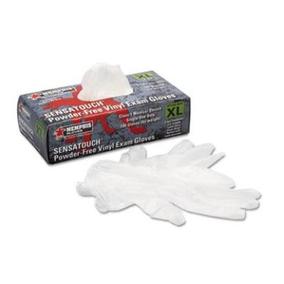 Picture of Mcr Safety 5Mil Xl Industrial Gradevinyl Glove Disposable Part# - 5010Xl