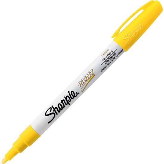 Picture of Sharpie® Sharpie Paint Yellow Fine Os Upc Part# - 35539