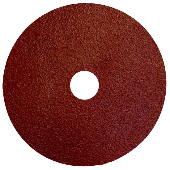 Picture of Weiler® 5" Tiger Aluminum Rfd 80Grit  7/8" Arbor Hole Part# - 60414