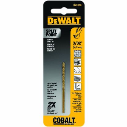 Picture of Dewalt® Dw Dw1206 3/32" Drill Bit Part# - Dw1206