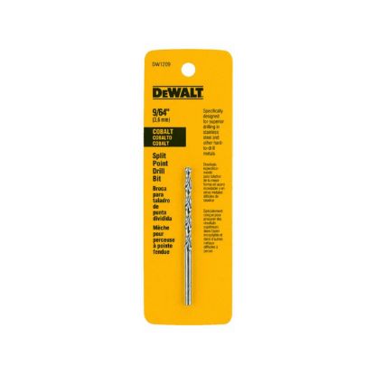 Picture of Dewalt® 9/64" Cobalt Drill Bit Split Point Part# - Dw1209