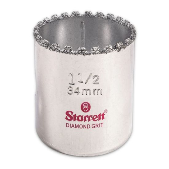 Picture of L.S. Starrett Diamond Grit Hole Saw  1" - 25Mm Diameter Part# - Kd0100-N