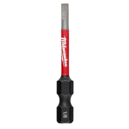 Picture of Milwaukee® Tool Shockwave 2" Impact Slotted 1/8" Power Bit Part# - 48-32-4916