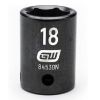 Picture of Gearwrench® 1/2 Drive 6 Point Std Impact Metric Socket 18Mm Part# - 84530N