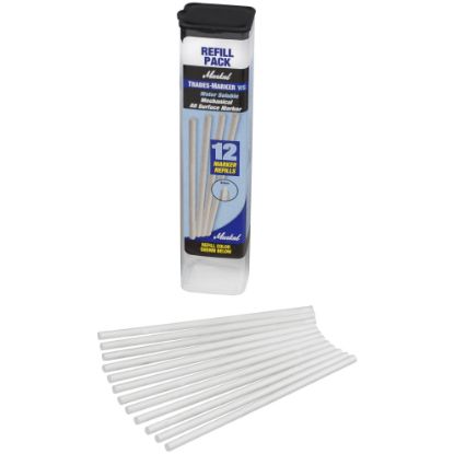 Picture of Markal® Gen Purpose Markers  Mechanical  White Refill Pk Part# - 96180