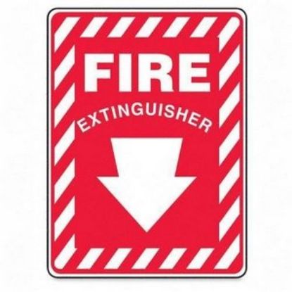 Picture of Brady® Fire Sign  B-302  14In Hx 10In W Part# - 86091