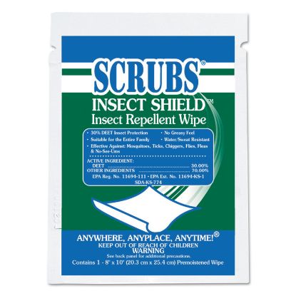 Picture of Scrubs® Insect Sheild Insect Repellant Towel 1/Package Part# - 91401