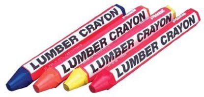 Picture of Markal® #200 Lumber Crayons  Red Part# - 80352