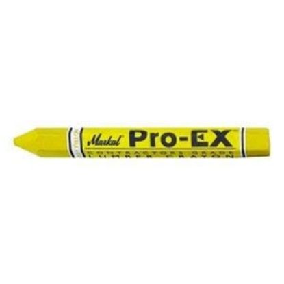 Picture of Markal® Timberstik+ Pro Grade Lumber Crayon  Yellow Part# - 80381