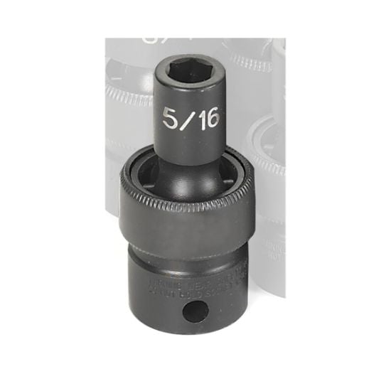 Picture of Grey Pneumatic 3/8" Drive X 5/16" Standard Universal Part# - 1010U