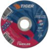 Picture of Weiler® 4-1/2 X 3/32 Tiger Ty27C-O Whl  A60T  7/8 Ah Part# - 57081