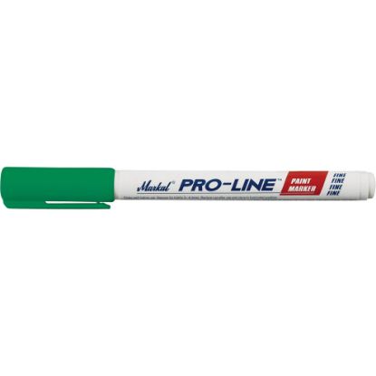 Picture of Markal® Pro-Line Fine Tip Greenmarker Bulk Part# - 96876