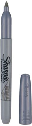 Picture of Sharpie® Permanent Mkr Sharpie Metalic Silver-Gray Fine Part# - 39013