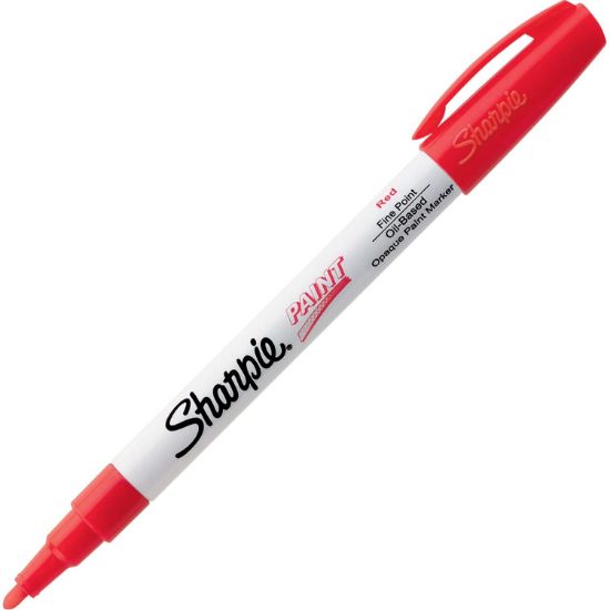 Picture of Sharpie® Sharpie Paint Red Fine Os Upc Part# - 35535