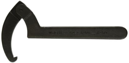 Picture of Wright Tool 6-1/8"-8-3/4" Black Adjustable Hook Spanner Wre Part# - 9634