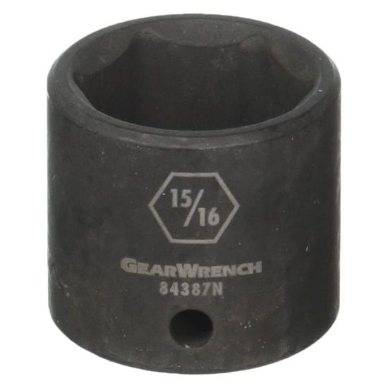 Picture of Gearwrench® 3/8" Drive 6 Point Stanimpact Sae Socket 15/16" Part# - 84387N