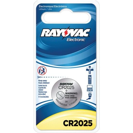 Picture of Rayovac® Rayovac Lithium Keyless2025 1-Pack Part# - Kecr2025-1G