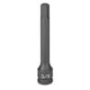 Picture of Grey Pneumatic 3/8" Drive X 4Mm Hex Driver 4" Length Part# - 19044M