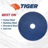 Picture of Weiler® Fiber Disc 5" 80Grit 25/Min Part# - 59705