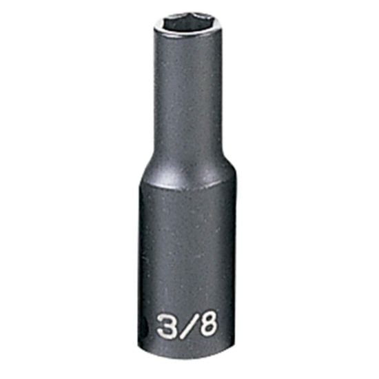 Picture of Grey Pneumatic 3/8" Drive X 3/8" Semi-Deep Universal Part# - 1012Usd