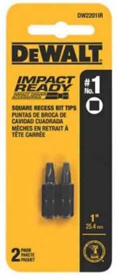 Picture of Dewalt® 1In Square No.1 Impact Ready Part# - Dwa1Sq1Ir