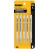 Picture of Dewalt® 4" 8Tpi Fast Clean Hcs U-Shank Wood. Jigsaw Blad Part# - Dw3705H