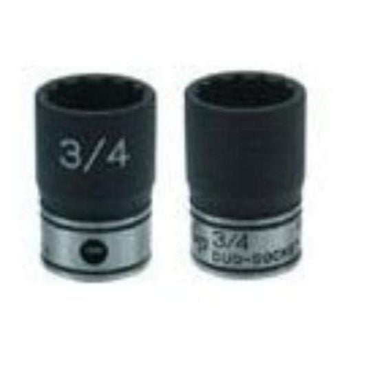 Picture of Grey Pneumatic 3/8" Drive X 21Mm Deep Duo-Socket - 6 Point Part# - 81021Md