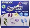 Picture of Moldex Rockets Reusable Earplugs Corded (200 Per Cs) Part# - 6405