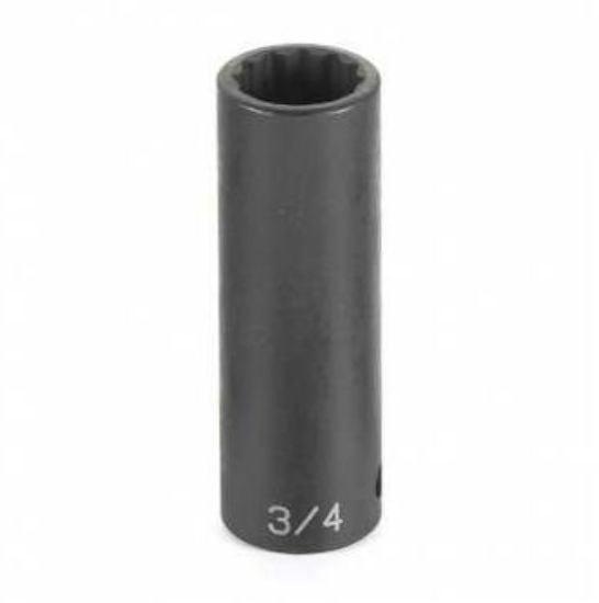 Picture of Grey Pneumatic 1/2" Drive X 11/16" Deepduo-Socket - 12 Point Part# - 82122D