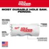 Picture of Milwaukee® Tool 1-1/8" Hole Dozer Hole Saw (Shrink Wrap) Part# - 49-56-9611