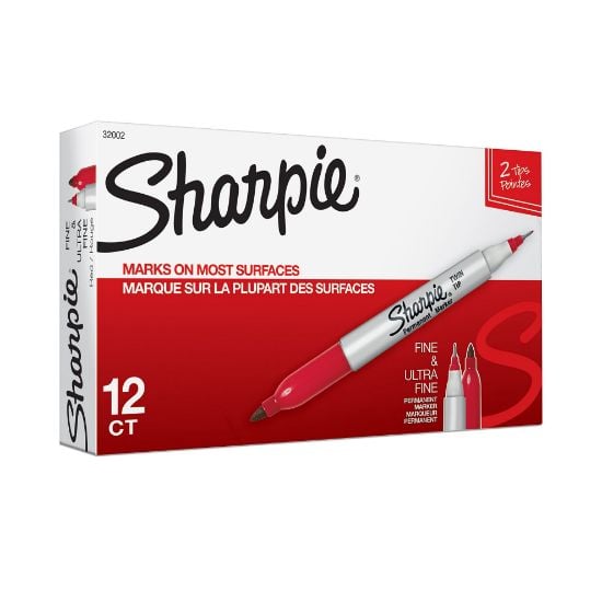 Picture of Sharpie® Sharpie Twin Tip Red Part# - 32002