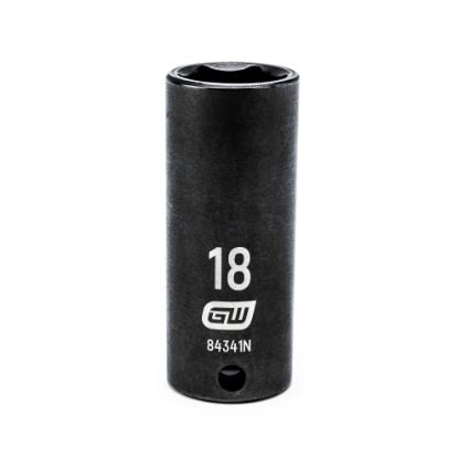 Picture of Gearwrench® 3/8"Drive 18Mm Deep Impact Socket Part# - 84341N