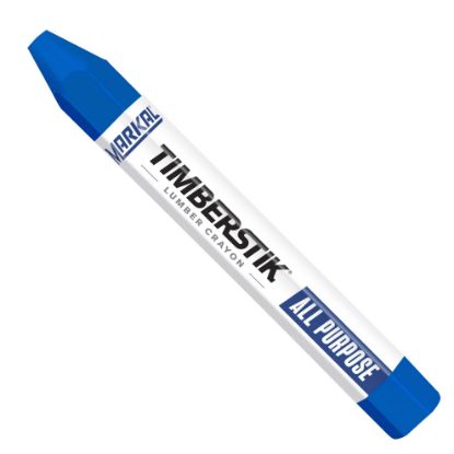 Picture of Markal® #200 Lumber Crayons  Blue Part# - 80355