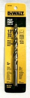 Picture of Dewalt® 13/32" Pilot Point Drillbit Part# - Dw1926