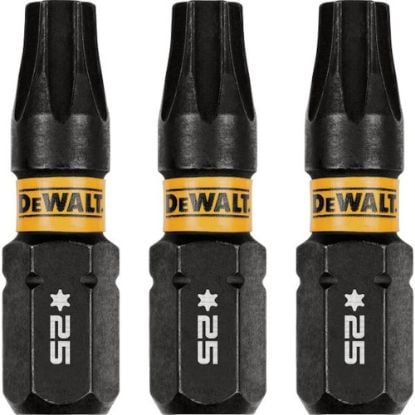 Picture of Dewalt® Dewalt 1In Torx T25 Flextorq 3Pk Part# - Dwaf1Tx25Ir3