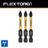 Picture of Dewalt® Dewalt 2.25In Phillips #1 Flextorq 3Pk Part# - Dwaf2Ph1Ir3