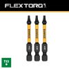 Picture of Dewalt® Dewalt 2.25In Torx T10 Flextorq 3Pk Part# - Dwaf2Tx10Ir3