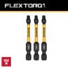 Picture of Dewalt® Dewalt 2.25In Square #2Flextorq 3Pk Part# - Dwaf2Sq2Ir3